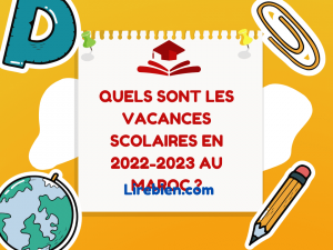 Liste des vacances scolaires 2022 2023 maroc WORD-PDF