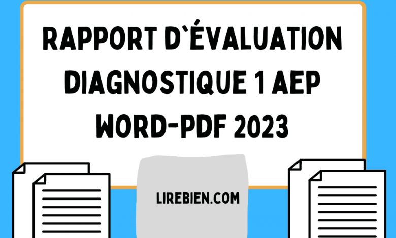 Evaluation diagnostique 2aep WORD-PDF 2023