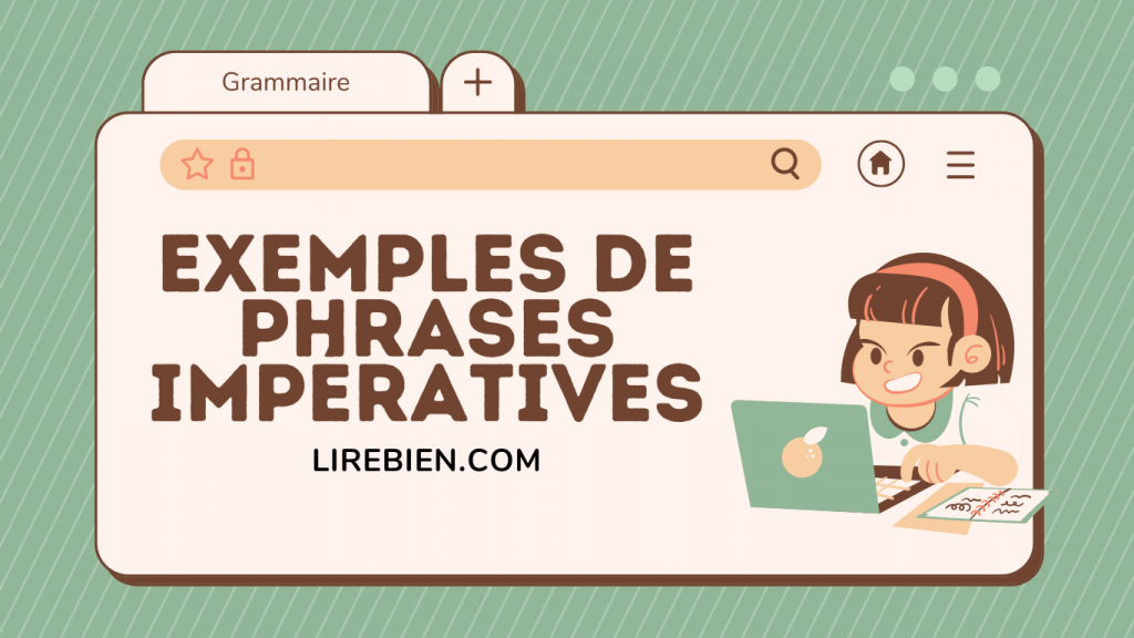 la phrase impérative exemple