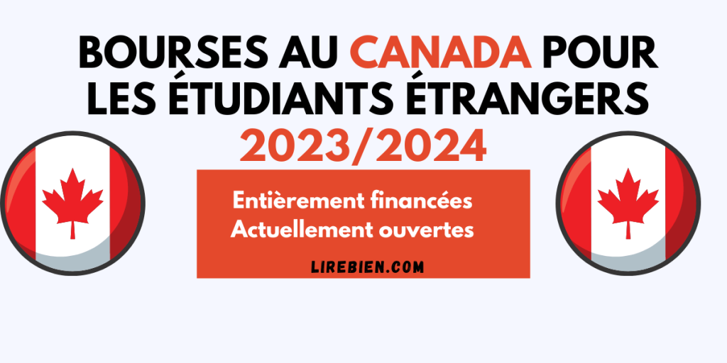 Bourses d'études gratuites au Canada pour les étudiants étrangers