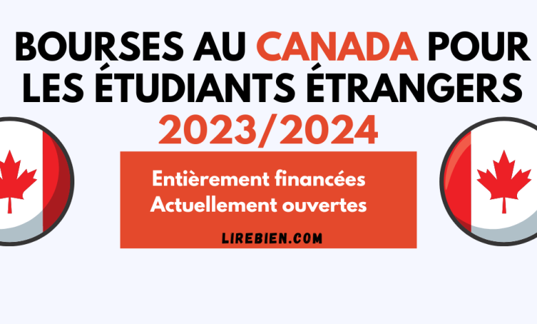 Bourses d'études gratuites au Canada pour les étudiants étrangers