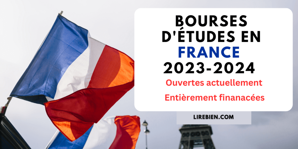 Bourses d'études en France 2023-2024