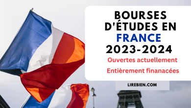 Bourses d'études en France 2023-2024