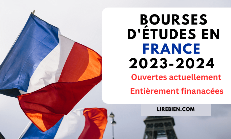 Bourses d'études en France 2023-2024