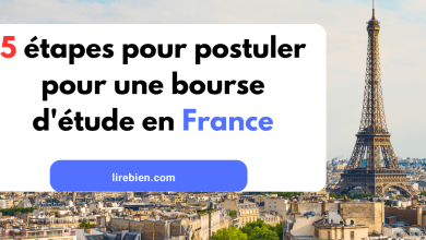 postuler pour une bourse d'étude en France