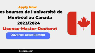 Les bourses de l'université de Montréal au Canada 2023/2024 : Licence-Master-Doctorat