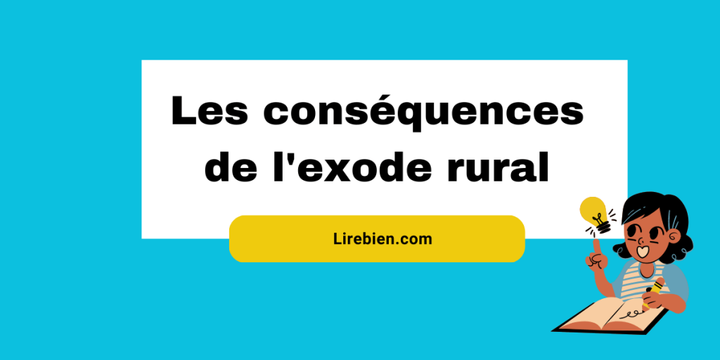 les conséquences de l'exode rural