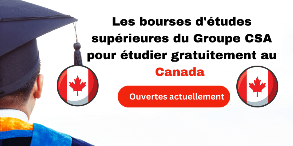 Les bourses d'études supérieures du Groupe CSA