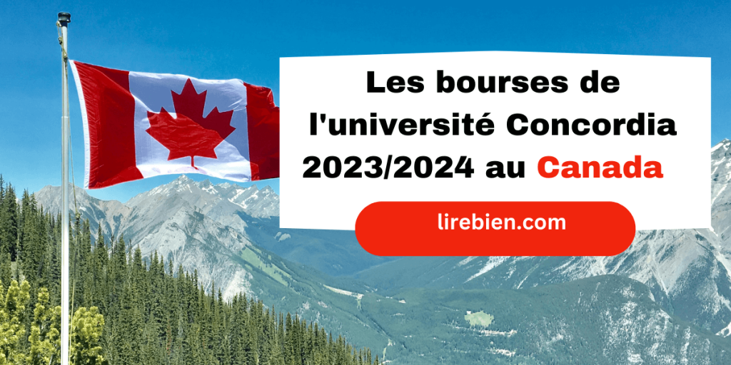 bourses de l'université Concordia 2023/2024 au Canada