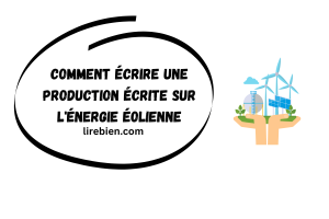 Production écrite sur l'énergie éolienne 