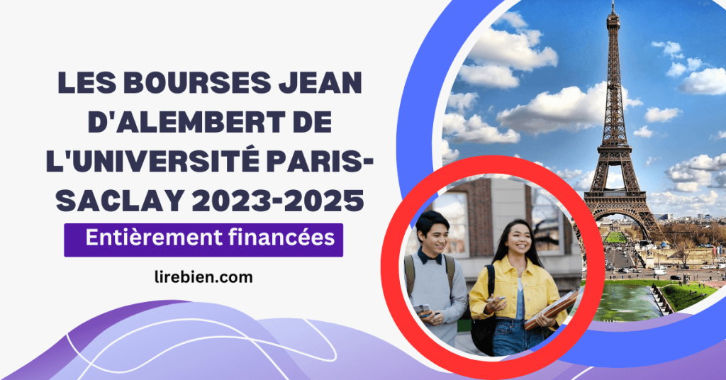 bourses Jean d'Alembert de l'Université Paris-Saclay 2023-2025