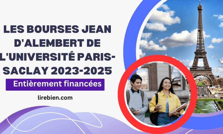 bourses Jean d'Alembert de l'Université Paris-Saclay 2023-2025