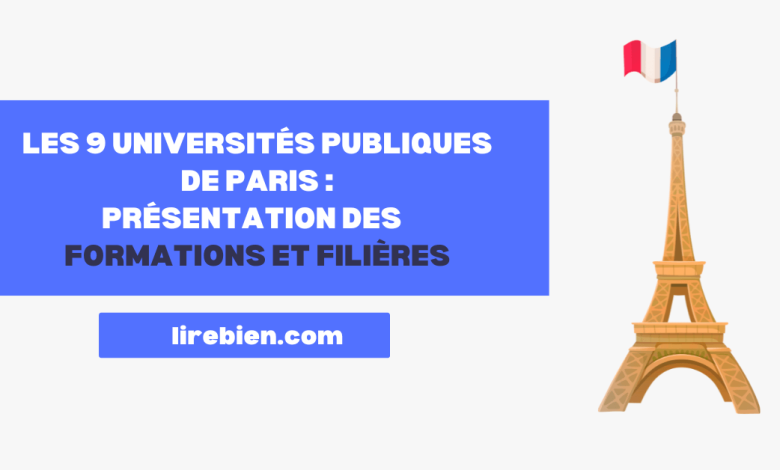 Les universités publiques de Paris