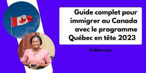 le programme Québec en tête 2023