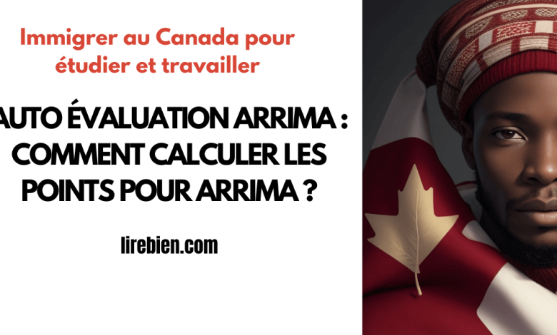 Comment calculer les points pour Arrima