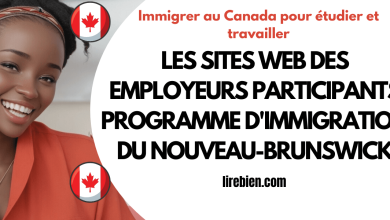 Les sites web des employeurs participants programme d'immigration du Nouveau-Brunswick
