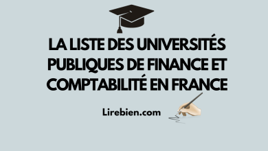 La liste des universités publiques de finance et comptabilité en France