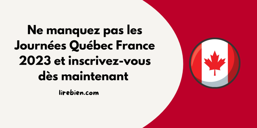 Journées Québec France 2023