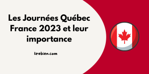 Journées Québec France 2023