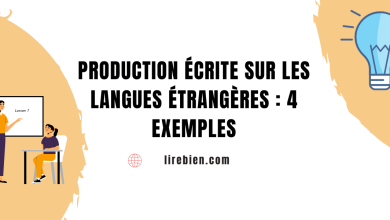 Production écrite sur les langues étrangères