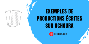 Production écrite Achoura