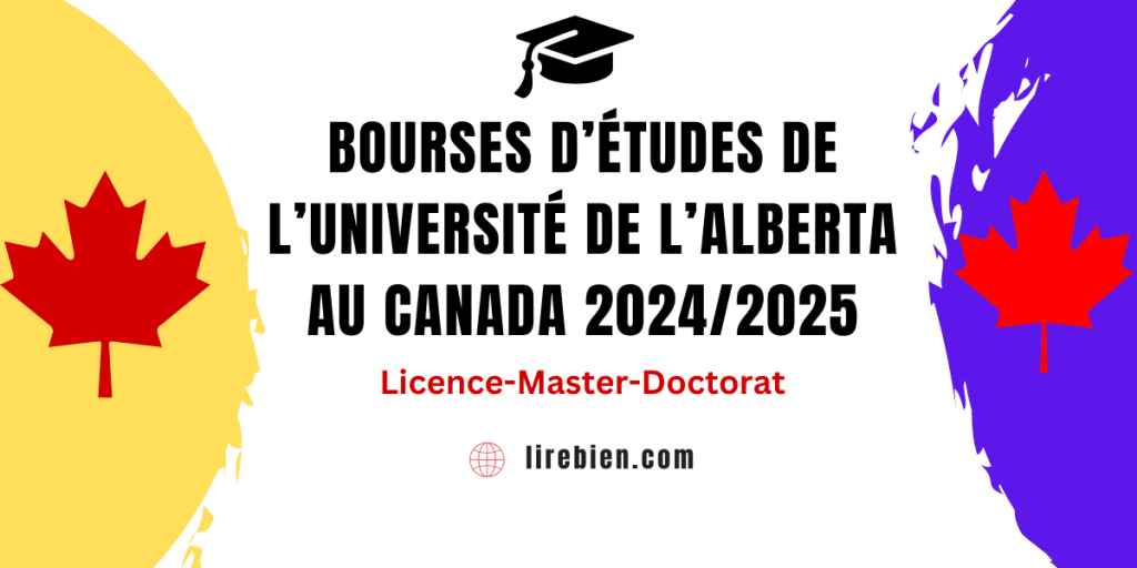 bourses d'études de l'université de l'Alberta au Canada