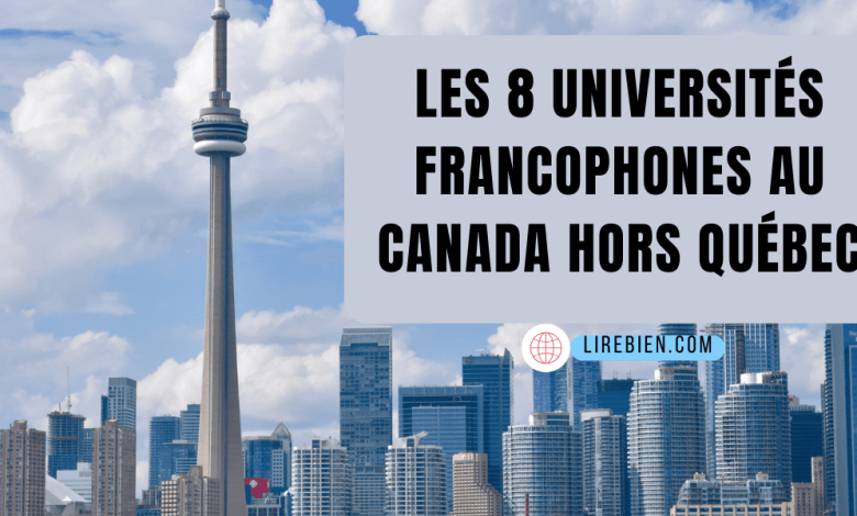 Université francophone au Canada hors Québec