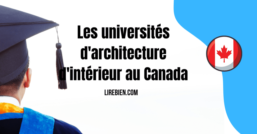 universités d'architecture d'intérieur au Canada