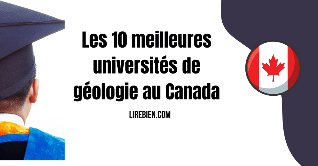 universités de géologie au Canada