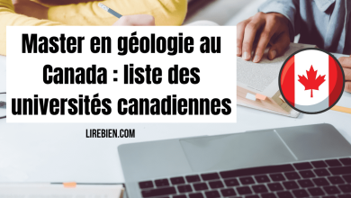 Master en géologie au Canada