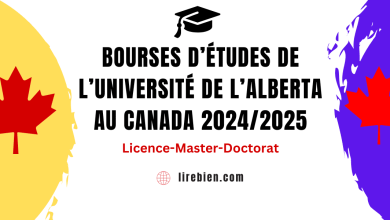 bourses d'études de l'université de l'Alberta au Canada