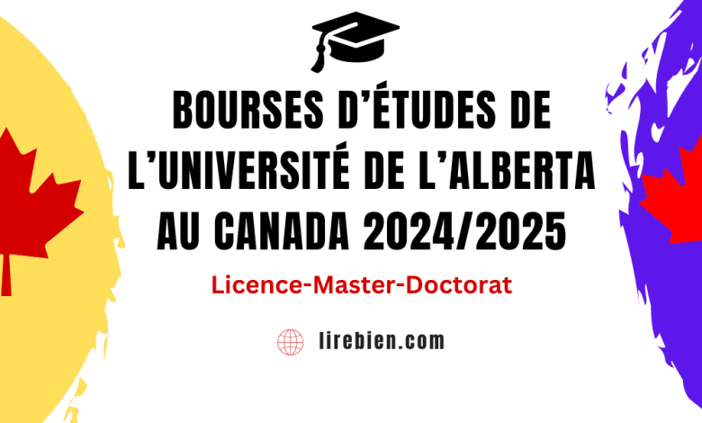 bourses d'études de l'université de l'Alberta au Canada