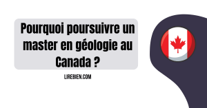 Master en géologie au Canada