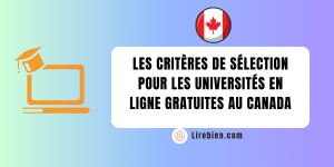 universités en ligne gratuites au Canada