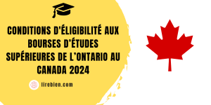 Bourses d’études supérieures de l’Ontario au Canada 2024