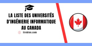 universités d'ingénierie informatique au Canada