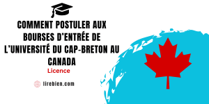postuler aux bourses d’entrée de l’université du Cap-Breton