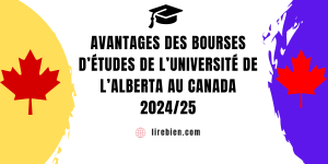 bourses d'études de l'université de l'Alberta au Canada