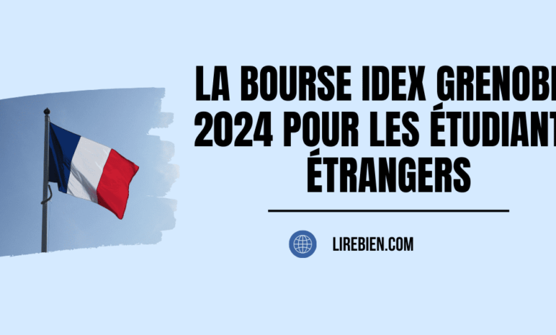 Bourse IdEx Grenoble 2024