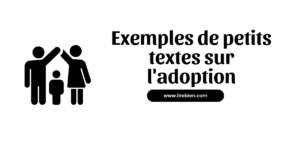 petits textes sur l'adoption