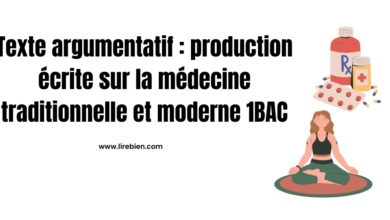 Production écrite sur la médecine traditionnelle et moderne