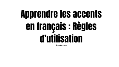 Apprendre les accents en français