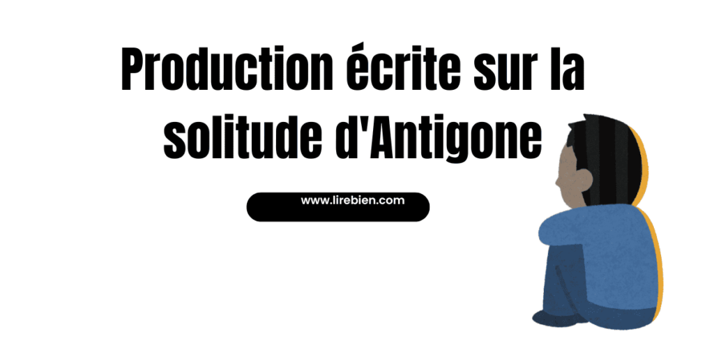 Production écrite sur la solitude d'Antigone 1 Bac