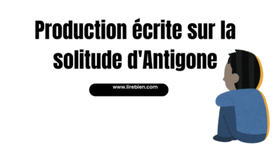 Production écrite sur la solitude d'Antigone 1 Bac