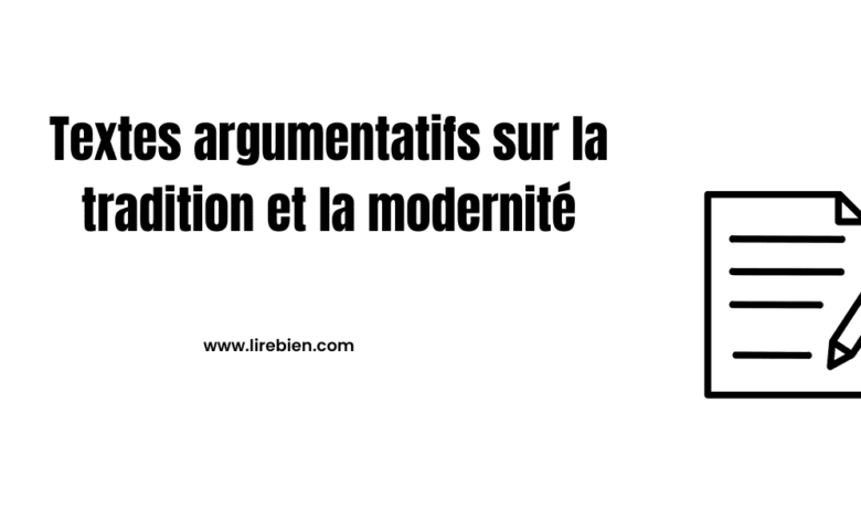 La production écrite sur la tradition et la modernité