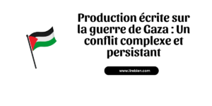 Production écrite sur la guerre de Gaza