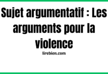 Les arguments pour la violence