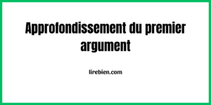 Le plan dialectique d'une production écrite sur la violence