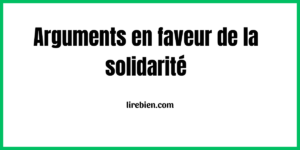 la solidarité arguments pour et contre 