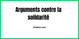 la solidarité arguments pour et contre 